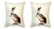 Pair of Betsy Drake Pelican No Cord Pillows 15 Inch X 22 Inch
